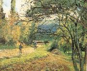 Camille Pissarro Pang plans scenery Schwarz oil painting reproduction